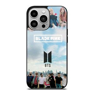 BLACKPINK VS BTS KPOP GROUP iPhone 14 Pro Case BLACKPINK VS BTS KPOP GROUP iPhone 14 Pro Case