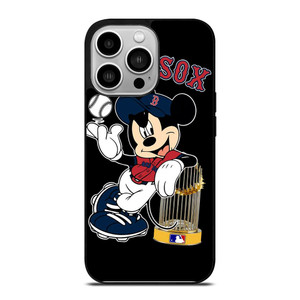 BOSTON RED SOX MICKEY MOUSE iPhone 14 Pro Case BOSTON RED SOX MICKEY MOUSE iPhone 14 Pro Case
