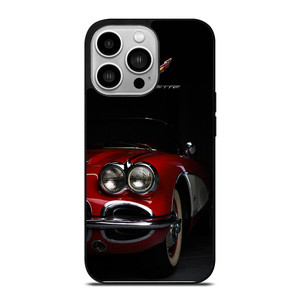 CHEVROLET CHORVETTE 1957 SPEEDFUILIE iPhone 14 Pro Case CHEVROLET CHORVETTE 1957 SPEEDFUILIE iPhone 14 Pro Case