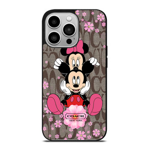 COACH MICKEY MINNIE iPhone 14 Pro Case