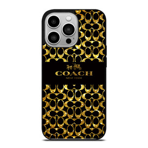 COACH NEW YORK GOLDEN iPhone 14 Pro Case COACH NEW YORK GOLDEN iPhone 14 Pro Case