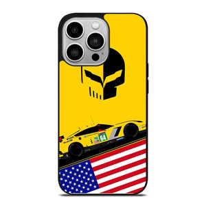 CORVETTE RACING JACK DECAL iPhone 14 Pro Case