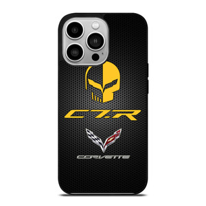 CORVETTE RACING JAKE SKULL iPhone 14 Pro Case