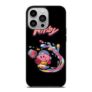 CUTE KIRBY PAINT CHARACTERS iPhone 14 Pro Case