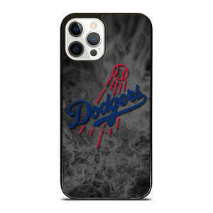 LA DODGERS DARK FLAMES iPhone 12 Pro Case