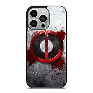 DEADPOOL RESOLUTION BLOOD MARVEL iPhone 14 Pro Case DEADPOOL RESOLUTION BLOOD MARVEL iPhone 14 Pro Case