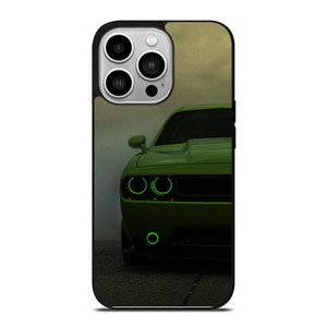 DODGE CHARGER GREEN iPhone 14 Pro Case DODGE CHARGER GREEN iPhone 14 Pro Case