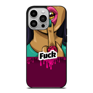 DOPE FUCK GIRL VIOLET iPhone 14 Pro Case DOPE FUCK GIRL VIOLET iPhone 14 Pro Case
