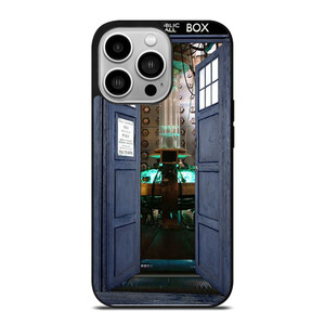 DR. WHO TARDIS OPEN THE DOOR iPhone 14 Pro Case