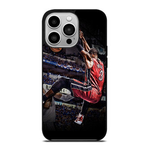 DWAYNE WADE MIAMI DUNK iPhone 14 Pro Case DWAYNE WADE MIAMI DUNK iPhone 14 Pro Case