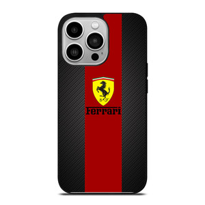 FERRARI LOGO LINE iPhone 14 Pro Case FERRARI LOGO LINE iPhone 14 Pro Case