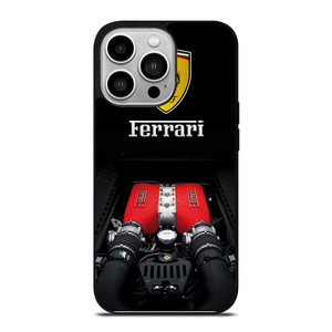 FERRARI TWIN TURBO MACHINE iPhone 14 Pro Case
