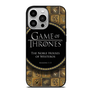 GAME OF THRONES THE NOBLE HOUSES OF WESTEROS iPhone 14 Pro Case