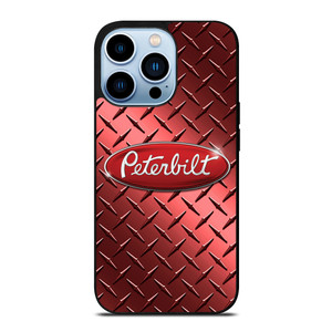 PETERBILT LOGO RED METAL iPhone 13 Pro Max Case