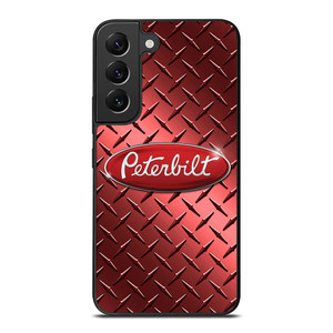 PETERBILT LOGO RED METAL Samsung Galaxy S22 Plus Case