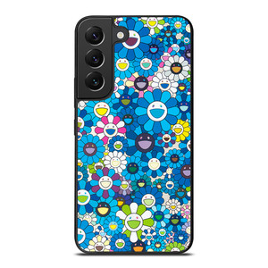 TAKASHI MURAKAMI BLUE FLOWERS Samsung Galaxy S22 Plus Case