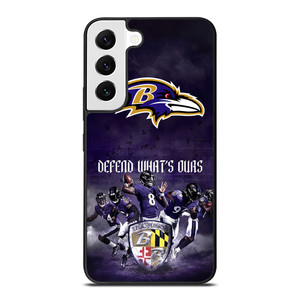 BALTIMORE RAVENS DEFEND Samsung Galaxy S22 Case