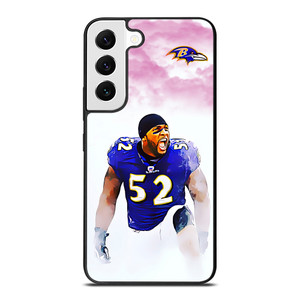 BALTIMORE RAVENS RAY LEWIS 52 Samsung Galaxy S22 Case BALTIMORE RAVENS RAY LEWIS 52 Samsung Galaxy S22 Case
