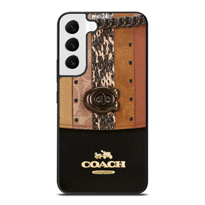 COACH NEW YORK LOGO Samsung Galaxy S22 Case COACH NEW YORK LOGO Samsung Galaxy S22 Case
