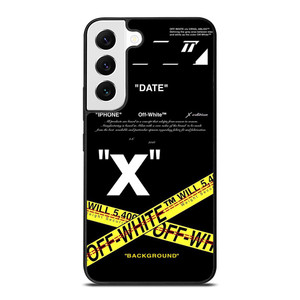 OFF WHITE X BACKGROUND Samsung Galaxy S22 Case