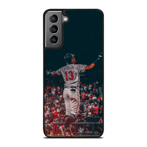 RONALD ACUNA JR 13 ATLANTA BRAVES Samsung Galaxy S21 Ultra Case RONALD ACUNA JR 13 ATLANTA BRAVES Samsung Galaxy S21 Ultra Case