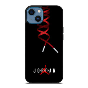 AIR JORDAN LOGO SHOELACE iPhone 14 Case AIR JORDAN LOGO SHOELACE iPhone 14 Case