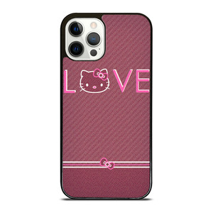 LOVE HELLO KITTY iPhone 12 Pro Case LOVE HELLO KITTY iPhone 12 Pro Case