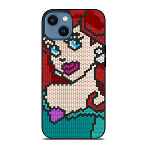 ARIEL LITTLE MERMAID DISNEY MOZAIC iPhone 14 Case ARIEL LITTLE MERMAID DISNEY MOZAIC iPhone 14 Case