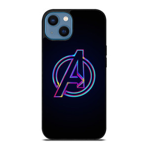AVENGERS LOGO RAINBOW COLOR iPhone 14 Case