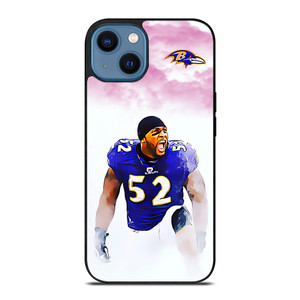 BALTIMORE RAVENS RAY LEWIS 52 iPhone 14 Case BALTIMORE RAVENS RAY LEWIS 52 iPhone 14 Case