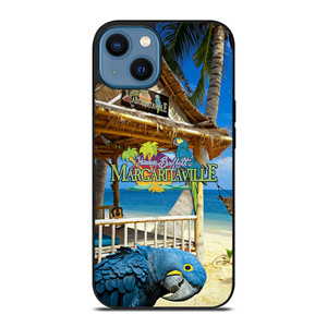 BEACH JIMMY BUFFETS MARGARITAVILLE iPhone 14 Case BEACH JIMMY BUFFETS MARGARITAVILLE iPhone 14 Case