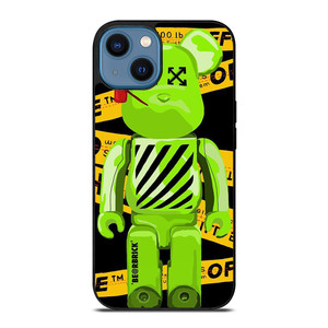 BEARBRICK X OFF WHITE iPhone 14 Case BEARBRICK X OFF WHITE iPhone 14 Case