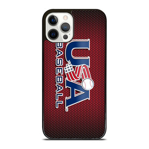 MAJOR BASEBALL LEAGUE LOGO RED iPhone 12 Pro Case