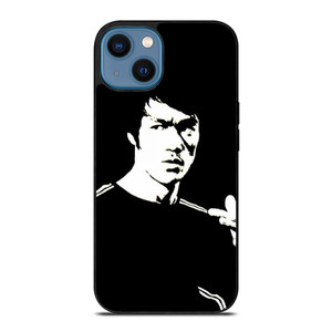 BRUCE LEE BLACK WHITE iPhone 14 Case