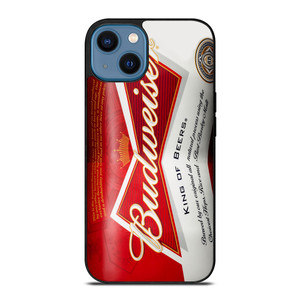 BUDWEISER CAN KING OF BEER iPhone 14 Case