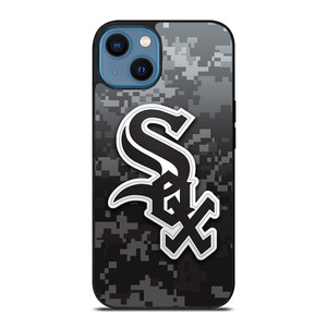 CHICAGO WHITE SOX CAMO LOGO iPhone 14 Case CHICAGO WHITE SOX CAMO LOGO iPhone 14 Case