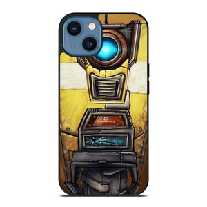 CLAPTRAP BORDERLANDS ART iPhone 14 Case CLAPTRAP BORDERLANDS ART iPhone 14 Case