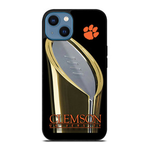 CLEMSON TIGERS CHAMPS iPhone 14 Case