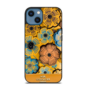 COACH NEW YORK ROSE TEA iPhone 14 Case COACH NEW YORK ROSE TEA iPhone 14 Case