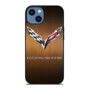 CORVETTE WOODEN LOGO iPhone 14 Case CORVETTE WOODEN LOGO iPhone 14 Case