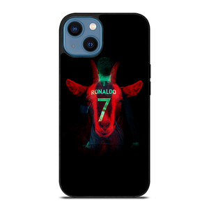 CRISTIANO RONALDO CR7 G.O.A.T iPhone 14 Case