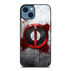 DEADPOOL RESOLUTION BLOOD MARVEL iPhone 14 Case DEADPOOL RESOLUTION BLOOD MARVEL iPhone 14 Case