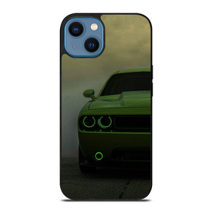 DODGE CHARGER GREEN iPhone 14 Case DODGE CHARGER GREEN iPhone 14 Case