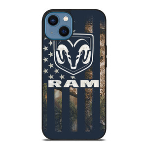 DODGE RAM FLAG iPhone 14 Case DODGE RAM FLAG iPhone 14 Case