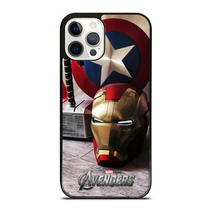 MARVEL AVENGER TEAM CAPTAIN AMERICA IRONMAN THOR iPhone 12 Pro Case