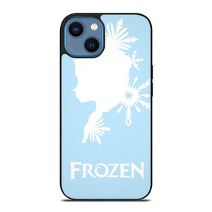 FROZEN LIGHT BLUE SILHOUETTE iPhone 14 Case FROZEN LIGHT BLUE SILHOUETTE iPhone 14 Case