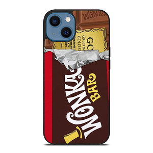 GOLDEN TICKET CHOCOLATE WONKA BAR iPhone 14 Case