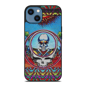 GRATEFUL DEAD SKULL FLORAL iPhone 14 Case