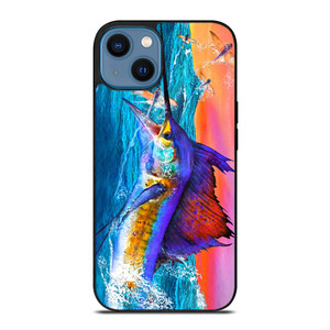 GUY HARVEY ISLAND MARLIN BOAT 2 iPhone 14 Case
