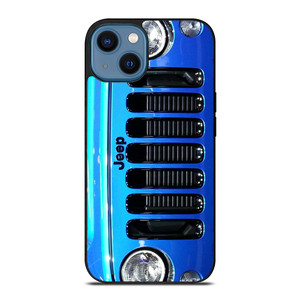 JEEP WRANGLER POLAR FRONT BLUE iPhone 14 Case JEEP WRANGLER POLAR FRONT BLUE iPhone 14 Case